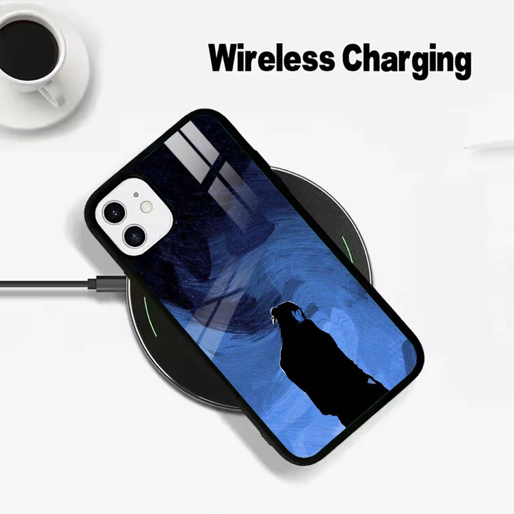 

J-J-ujutsu Kaisen-S-uguru- Geto Wireless charging phone case compatible with iPhone 17/16/15/14/13/12/11 iPhone11Pro