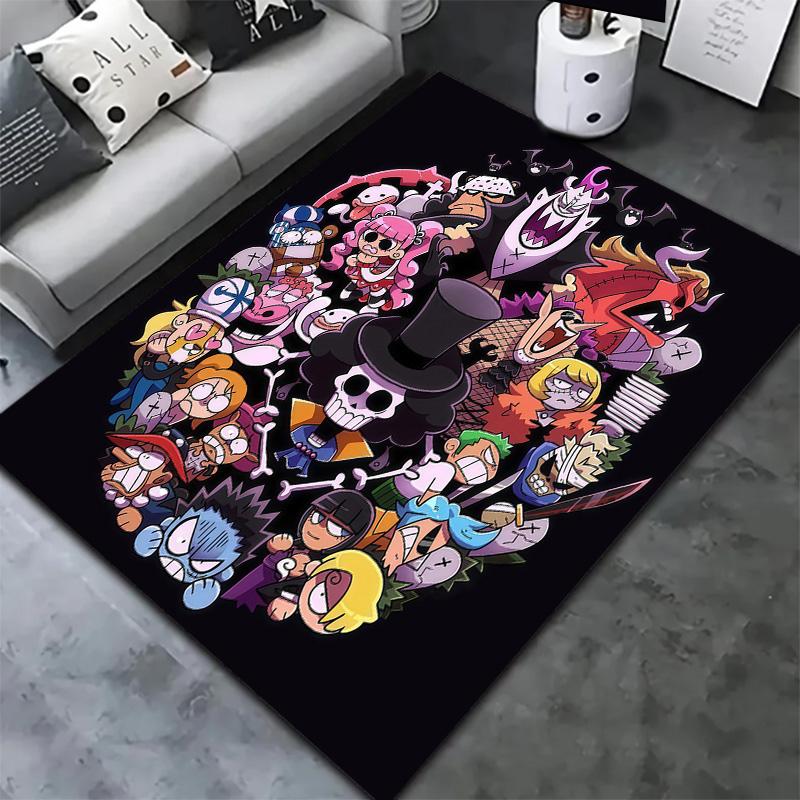 One Piece Anime Carpet Rug For Living Room Bedroom Home Sofa Decoration,kids Play Nonslip Floor Mat