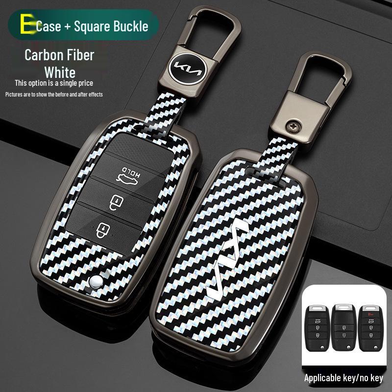 Kia Car Key Case for K3, K4, K5, Sportage, KX3, Sorento, Pegas, KX5 with Cross Buckle