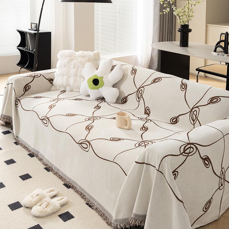 

Полотенце для дивана, чехол для всего дивана, тканевое одеяло из шенилла, чехол для диванной подушки, полотенце, универсальный чехол для дивана Four Seasons All-inclusive 90*90cm