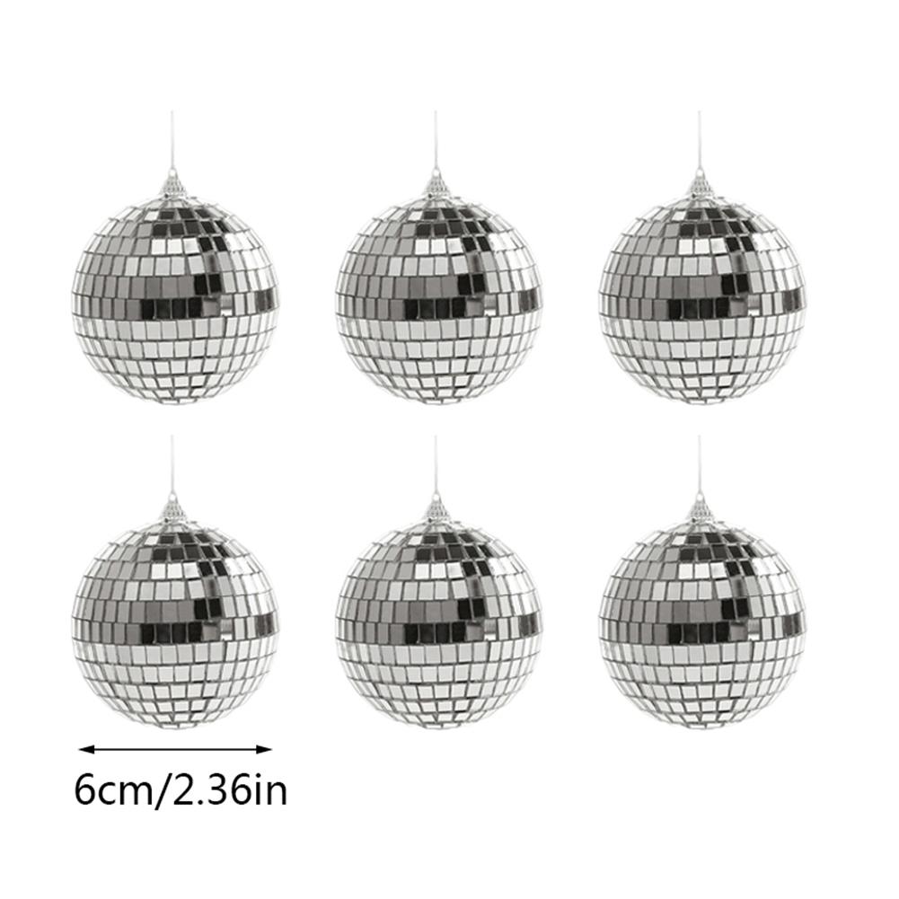 Christmas Celebration 8*8cm Disco Balls Versatile Wedding Decoration Ideas Christmas Decoration Party Decoration