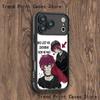 Ronin K-Killer C-Chat Phone Case For iPhone 17,16,15,14,13,12,11,Pro,Max,Plus,X,XS,SE4,E,Mini Black Thickened border Case