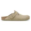 Boston Dřeváky Sandály Boty Semišová Běžná Šířka Khaki Unisex Muži Ženy Birken Boston 1025788 [Birkenstock] Vybledlá_Khaki EU42(27,0 cm)
