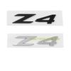 Old Big Z4 Letter Number ABS Emblem for Z4 Series and Coupe Before  Car Trunk Nameplate Sticker Chrome Glossy Black