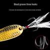 Dragon Scale Spinner Lure: Micro Warped Mouth Culter Spoon Bait, Artificial Whitebait.