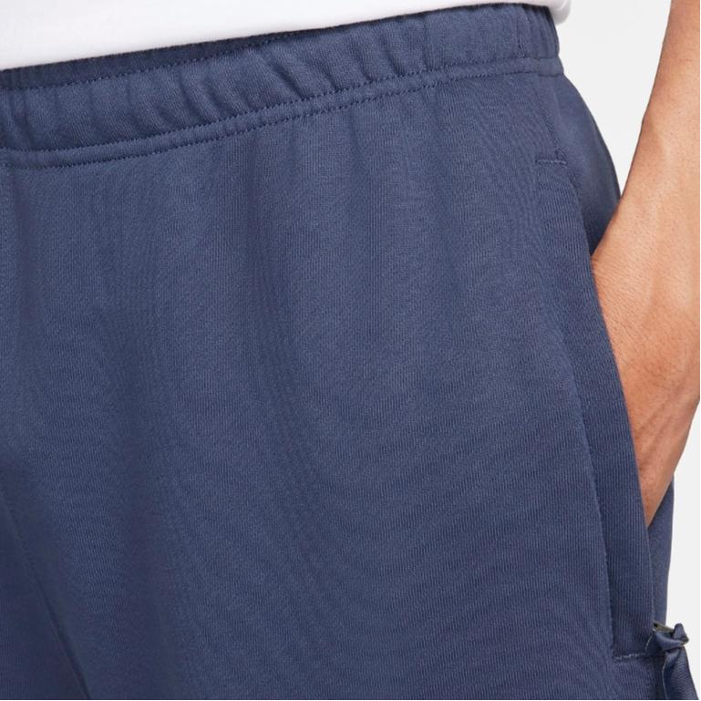 Nike Solid Color Drawstring Jogger Knit Pants Men Bottoms Thunder-Blue DX1365-437
