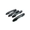 4Pcs Car Door Handles Cover Trim Decoration For Toyota RAV4   RAV 4 Black  ABS