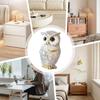 Owl Figurines Owl Garden Statue Handmade Resin Sculpture Ornaments Decoration Shelf Decor for Bathroom Desk Tabletop Living Room