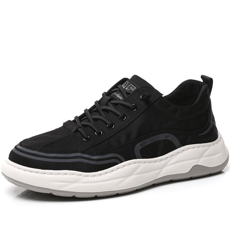 

Golden Sapling Men Breathable Cloth Shoes Autumn Winter Light Casual Sneakers Outdoor Non-slip Male Walking Sneaker High Quality 44 чёрный