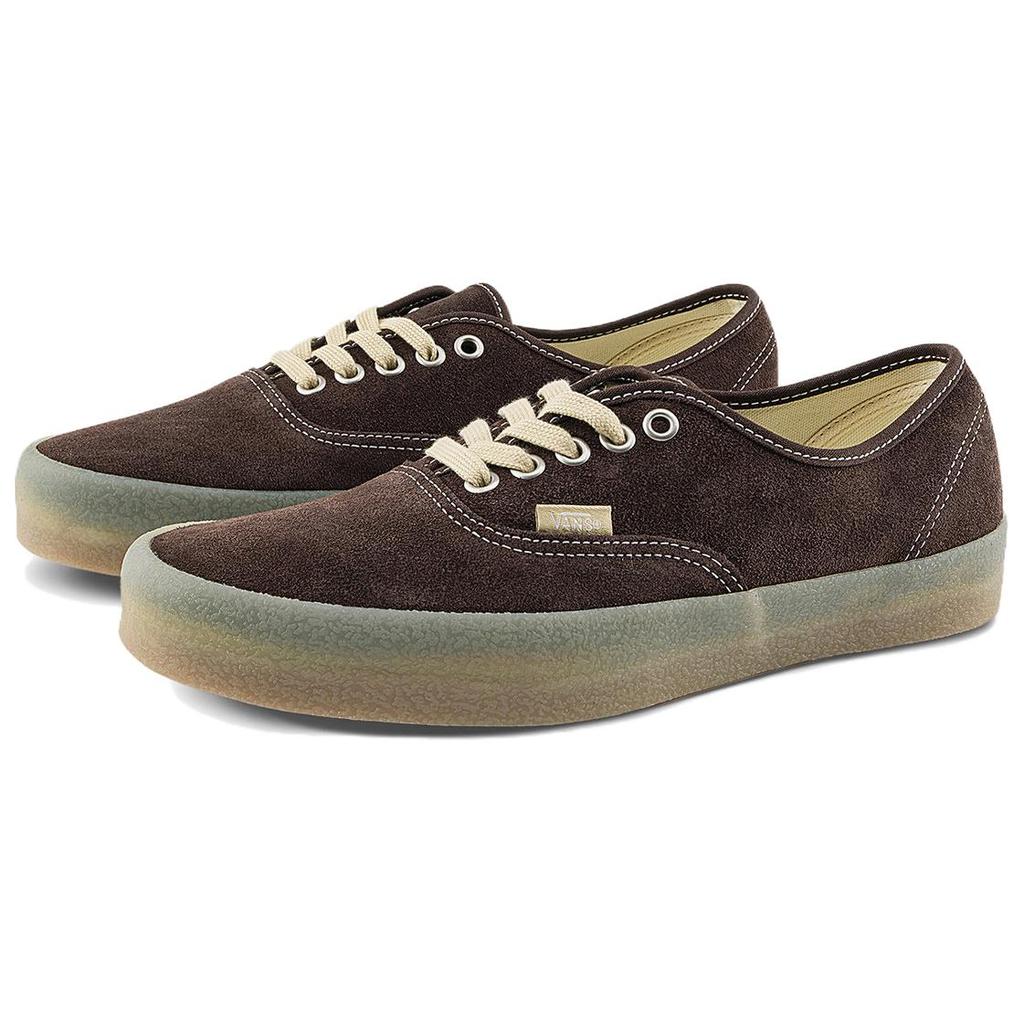 Vans Authentic Comfortable Versatile Low-Top Skate Shoes Unisex Sneakers Brown VN000D7Y3N1