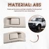 For Toyota Prado LC150 2010-2017 Rear Seat Lever Control Handle Latch Slidewalk Handle 72057-60110 72057-60100 Car Part