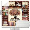 1pc Digital Print HD Printed Book Lover'S Blanket for Reading, This Blanket Can Be Used As a Holiday Gift, Birthday Gift