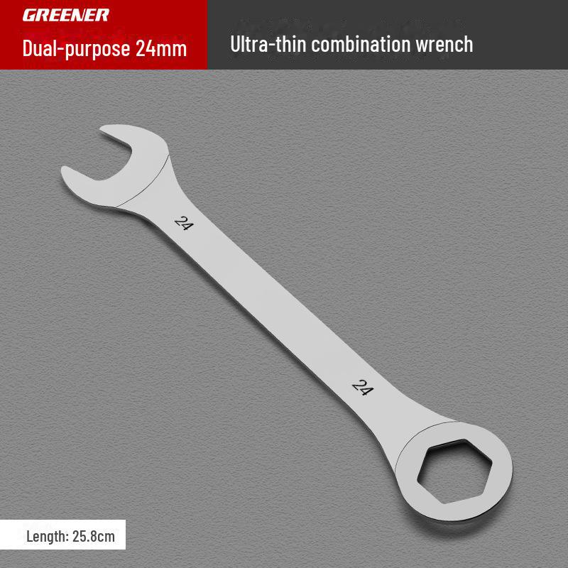 Green Forest Thin Open End Wrench Set: Complete Hardware Tool Set