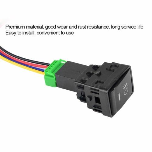 Switch B Type, Nissan Fog Switch, Hog Lamp Push Switch Applicable To Nissan Cars - Qiilu
