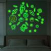 31 Delen DIY Ruimte Ruimteschip Thema Gloeiende Huis Muursticker Lichtgevende Kinderkamer Decoratie