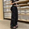 Quick-drying overalls women's leggings multi-pocket charging mountaineering pants wide-leg sweatpants