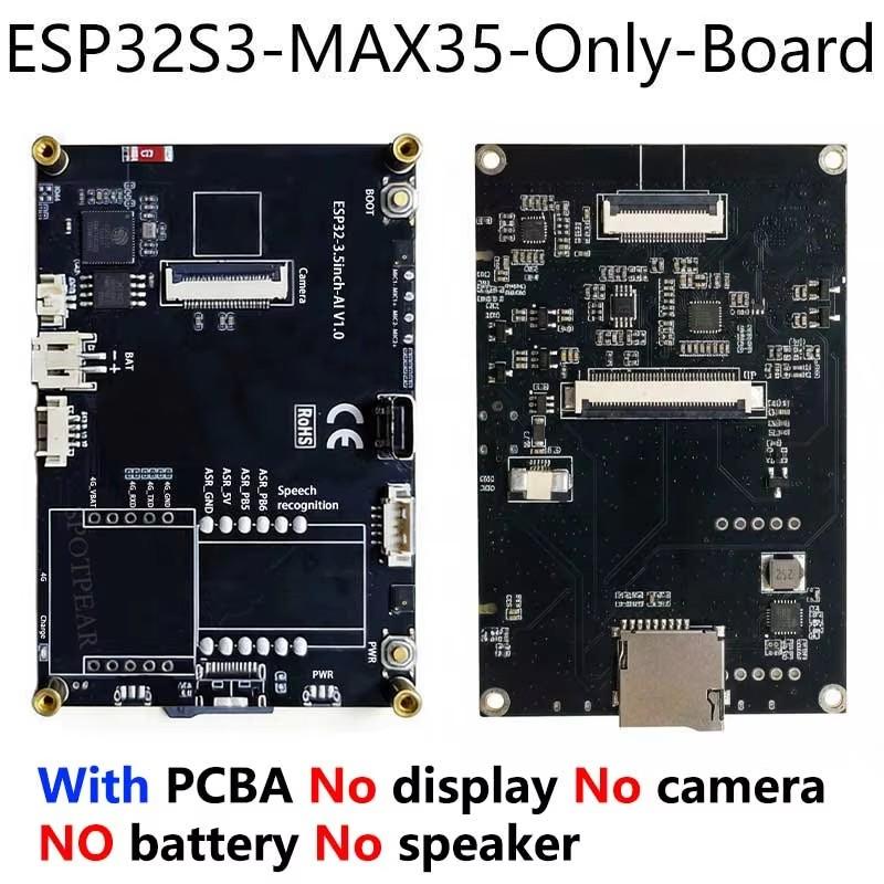 ESP32-S3 For Xiaozhi MAX AI Camera 3.5inch LCD Dual MIC Development Board 3.5 inch MINI TV BOX Display Voice Interruption Objec