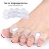 Toe Separator for Bunion Relief & Overlapping Toes with Removable Sponge Plug