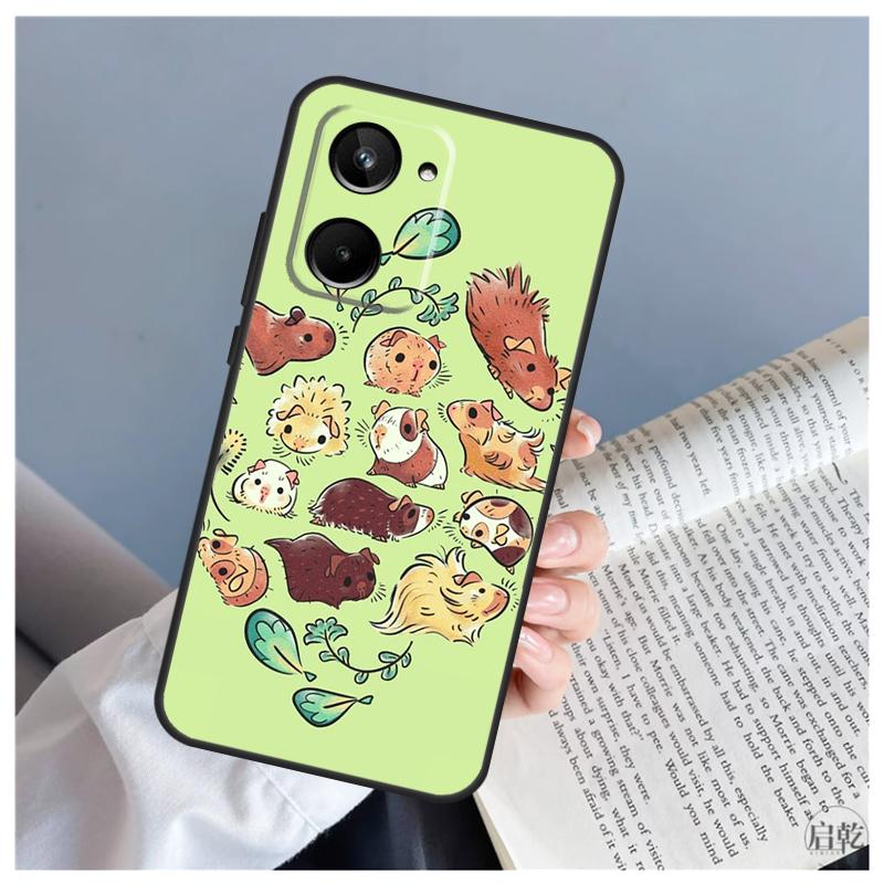 

Guinea Pig For Realme C71 C55 C75 C67 C63 C51 C61 C53 C35 C65 11 12 13 14 15 Pro Plus GT6 GT7 Pro Case Realme 11 Pro Plus