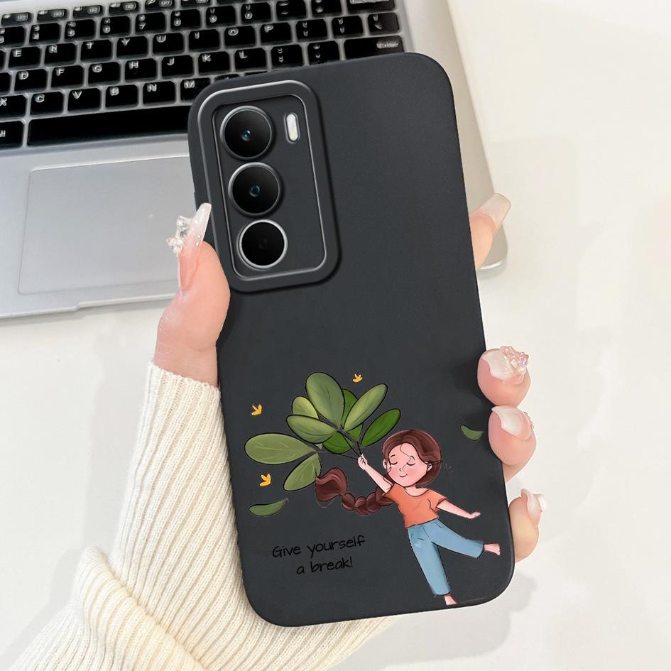 For OPPO Realme C71 Case Fashion Space Flower Soft Candy Silicone TPU Shockproof Cover For Realme C71 4G RMX5303 C 71 Phone Bags