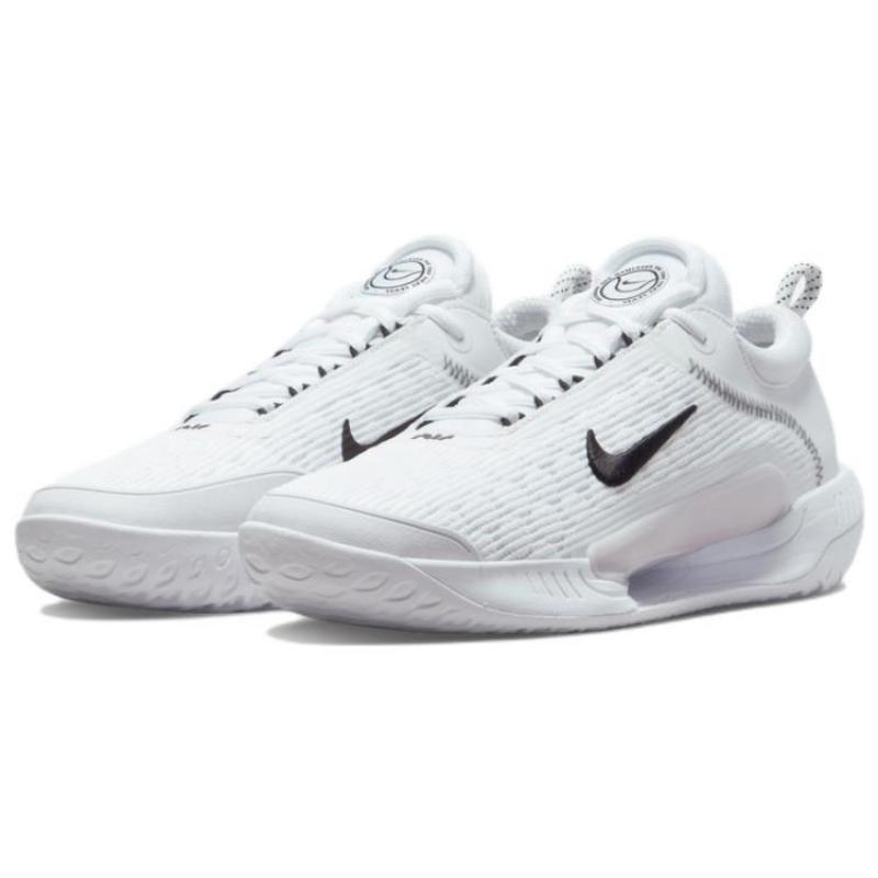 Nike Zoom Court Nxt Hc White Black Sneakers Casual DH0219-100