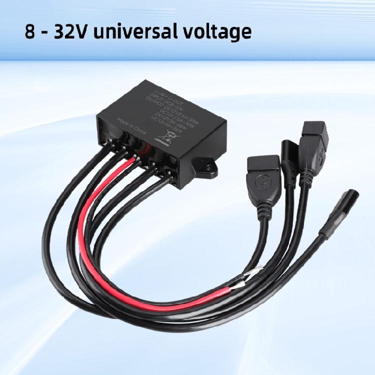 12V 24V to Type C USB Charging Converter Module Fast Charging Automobiles Electronics Car Ship Power Adapter Accessories
