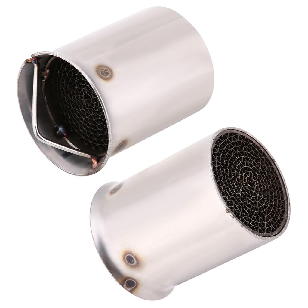 51mm Universal Motorcycle Exhaust Pipe Muffler Silencer Insert Noise Silencer Style