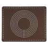 Yoshikawa Silicone Mat 5040cm Measurements Non-Slip Easy Release Foldable Storage Bread Gift Wrapping Specification SJ1455