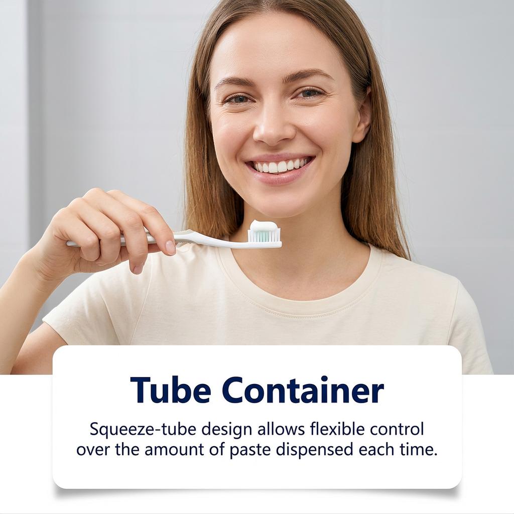 Mild Mint Toothpaste, Gentle Stain Removal for Daily Oral Care