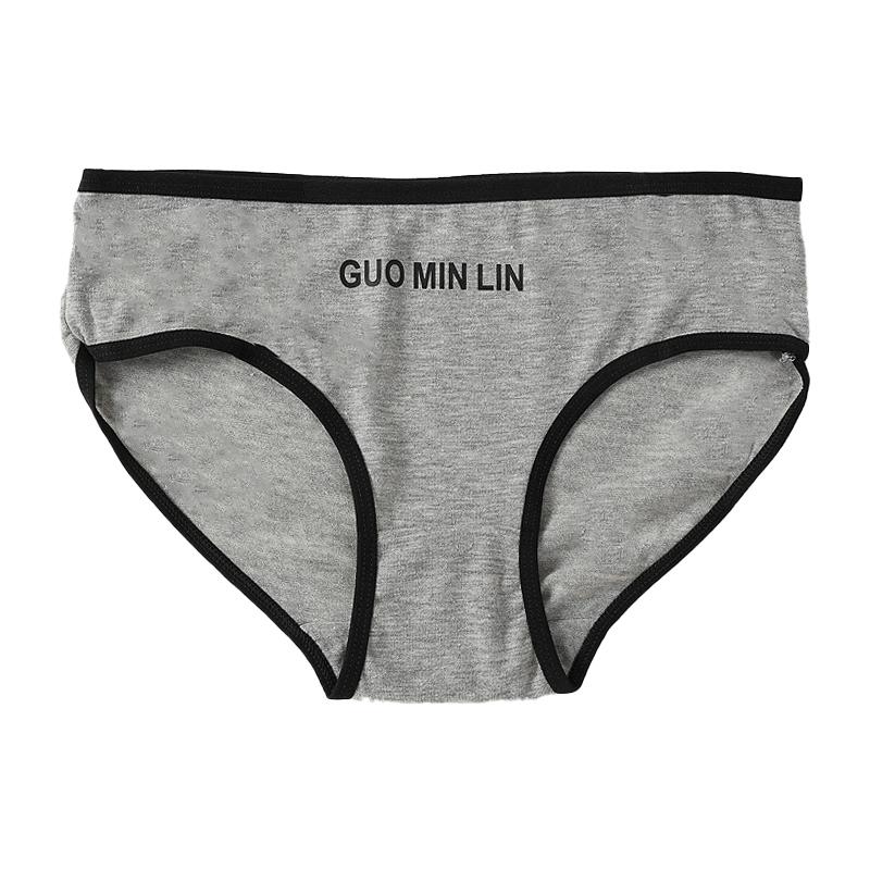 Ladies Sexy Panties Cotton Solid Color Briefs Women's Underwear Girly Comfortable Lingerie Underpants