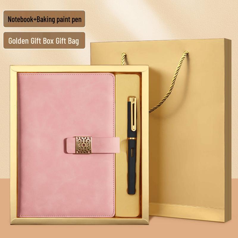 Jingyoujia Exquisite Notebook Gold Gift Box