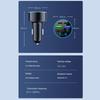 Car Charger Bluetooth 5.0 Car FM Transmitter PD Type-C Dual USB Ambient Player Car MP3 Charger Smartphone Charge