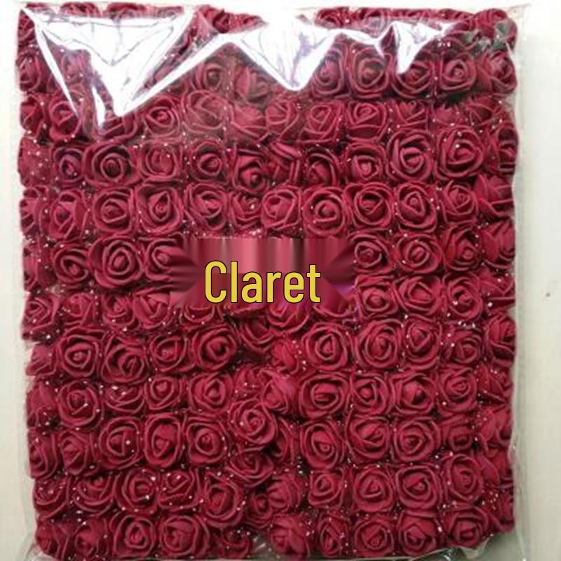 PE Foam Small Rose Candy Box & Bouquet for DIY Wedding/Home Decoration