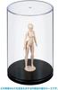 Wave Display CM Scale Kale Figure Compatible Plastic Display Case Height 172mm x Diameter 111mm T-Case 1/12 TC-134 (Inner Dimensions)