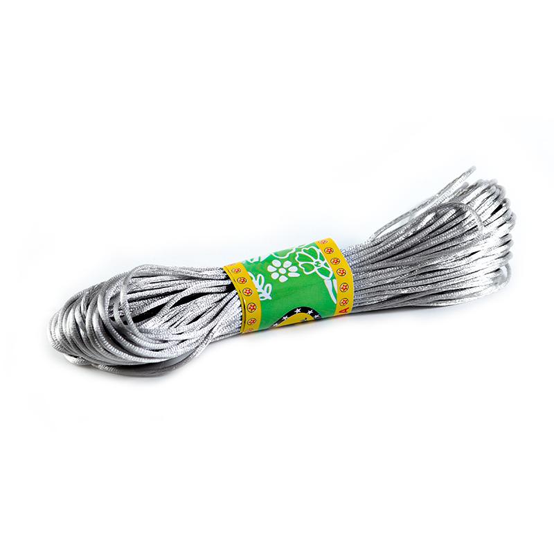 20m Nylon Cords Chinese Knot Woven Colorful Rope String Beads Thread For DIY Handmade Bracelet Jewelry Supplies Accessories