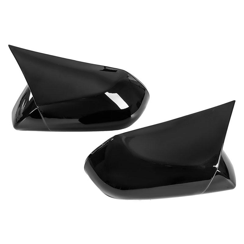 Rhyming Side Wing Rearview Mirror Cover Trim Decor Caps Car External Accessories 2pcs Fit For Toyota Camry Avalon