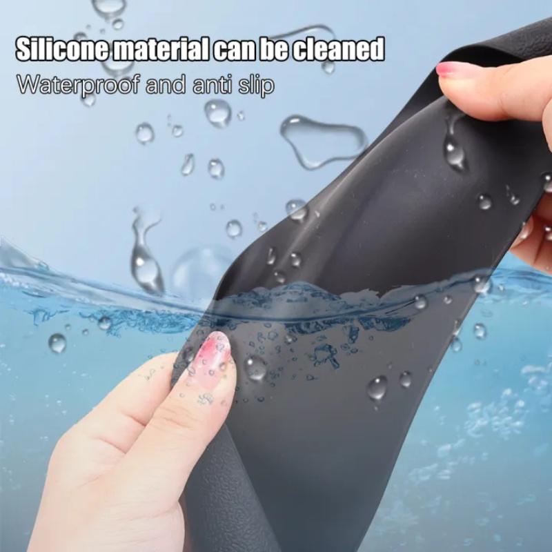 Fit Non-Slip Silicone Steering Wheel Cover - Enhances Grip, Comfortable & Breathable, Easy To Install, Protects Against Heat & Slippage