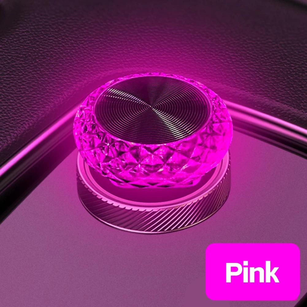 Přenosné auto USB Ambient Light Mini LED Dekorativní Atmosférické Lampy Pro Osvětlení vnitřního prostředí automobilu Osvětlení počítače Plug Play