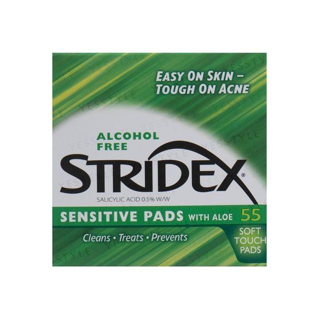 STRIDEX - Чувствительные с алоэ Салициловая кислота 0,5% Мягкие салфетки 55 pcs