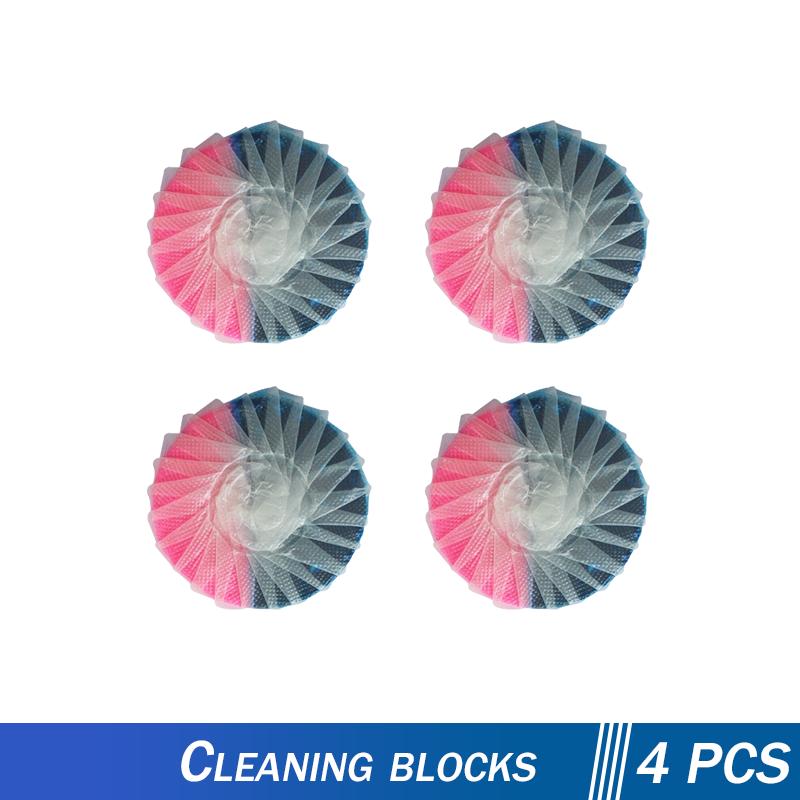 Toilet Bowl Cleaner Drain Tank Rose Fragrance Tablet Freshener Deodorization Stain Remover House Bathroom Cleaning Agent Product
