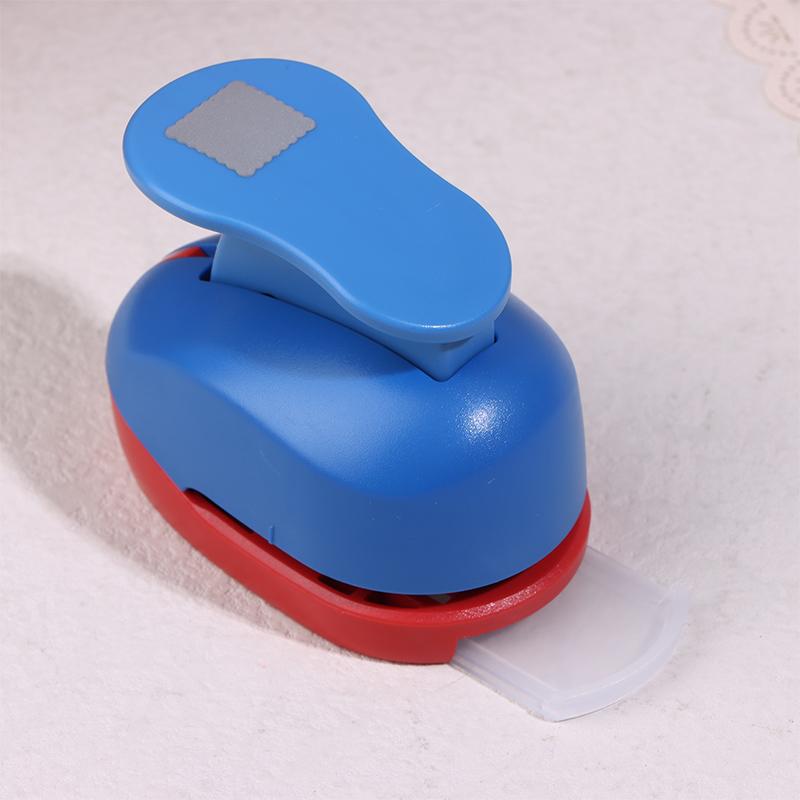 Stamp Border Stamp Shape Craft Punch Embossing Machine Round / Square Hole Punch Toothed Puncher Embosser Diy Tool