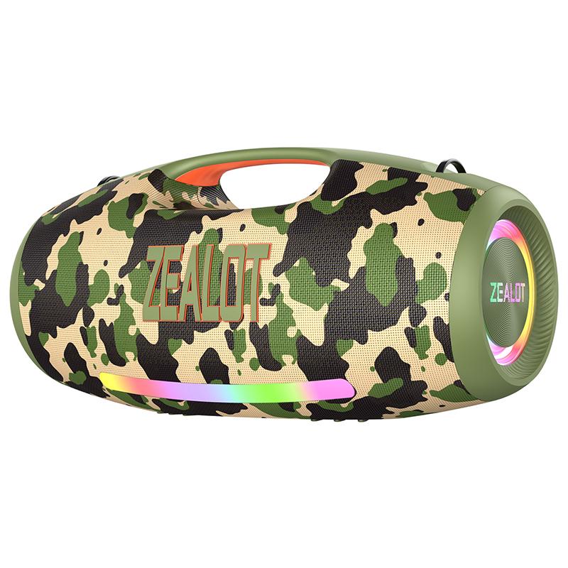 High Quality ZEALOT Portable Speaker Waterproof Wireless Speaker 250W Big Power Speaker S89