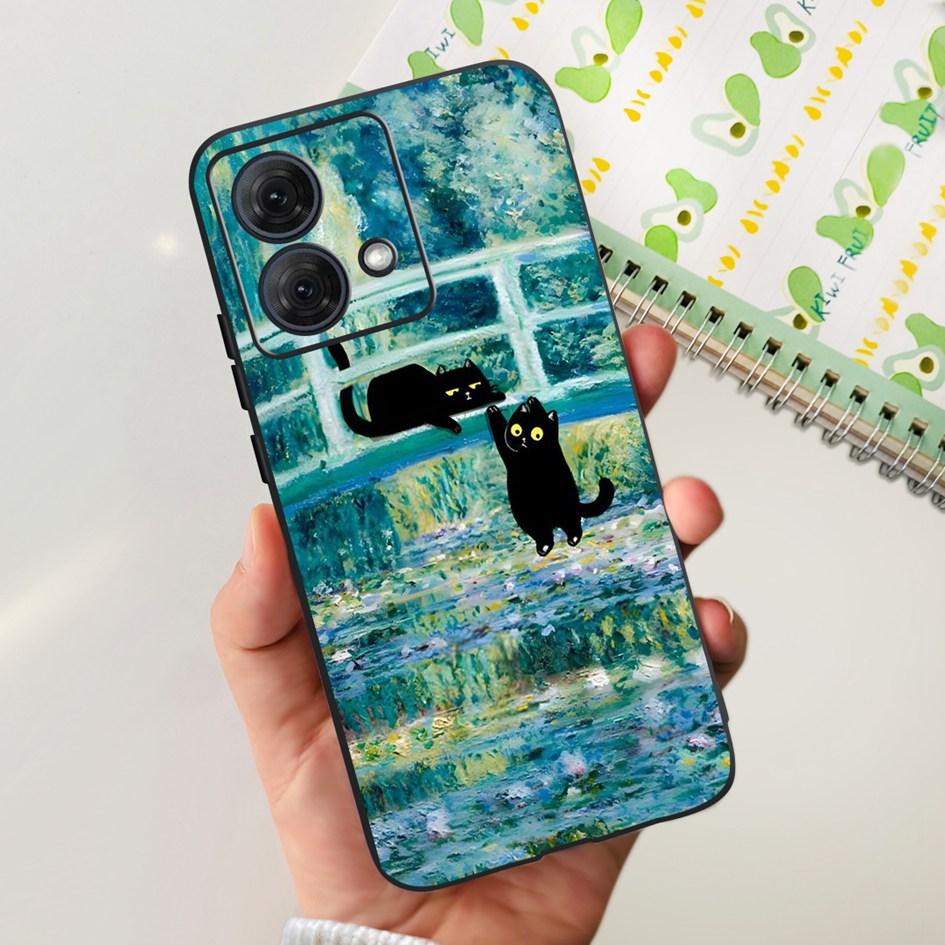 For Motorola Moto G84 G54 5G Case Fashion Flower Butterfly Shockproof Silicone Soft Slim Back Cover For Motorola Moto G14 Bumper