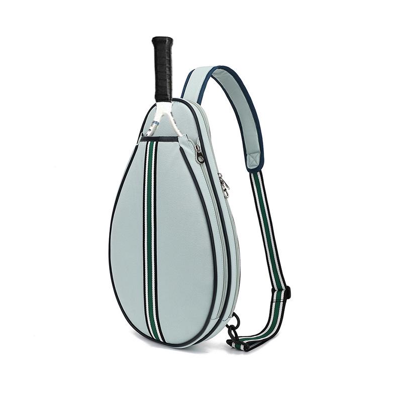Lightweight Single Shoulder Racket Bag for Badminton, Tennis, Table Tennis, and Pickleball