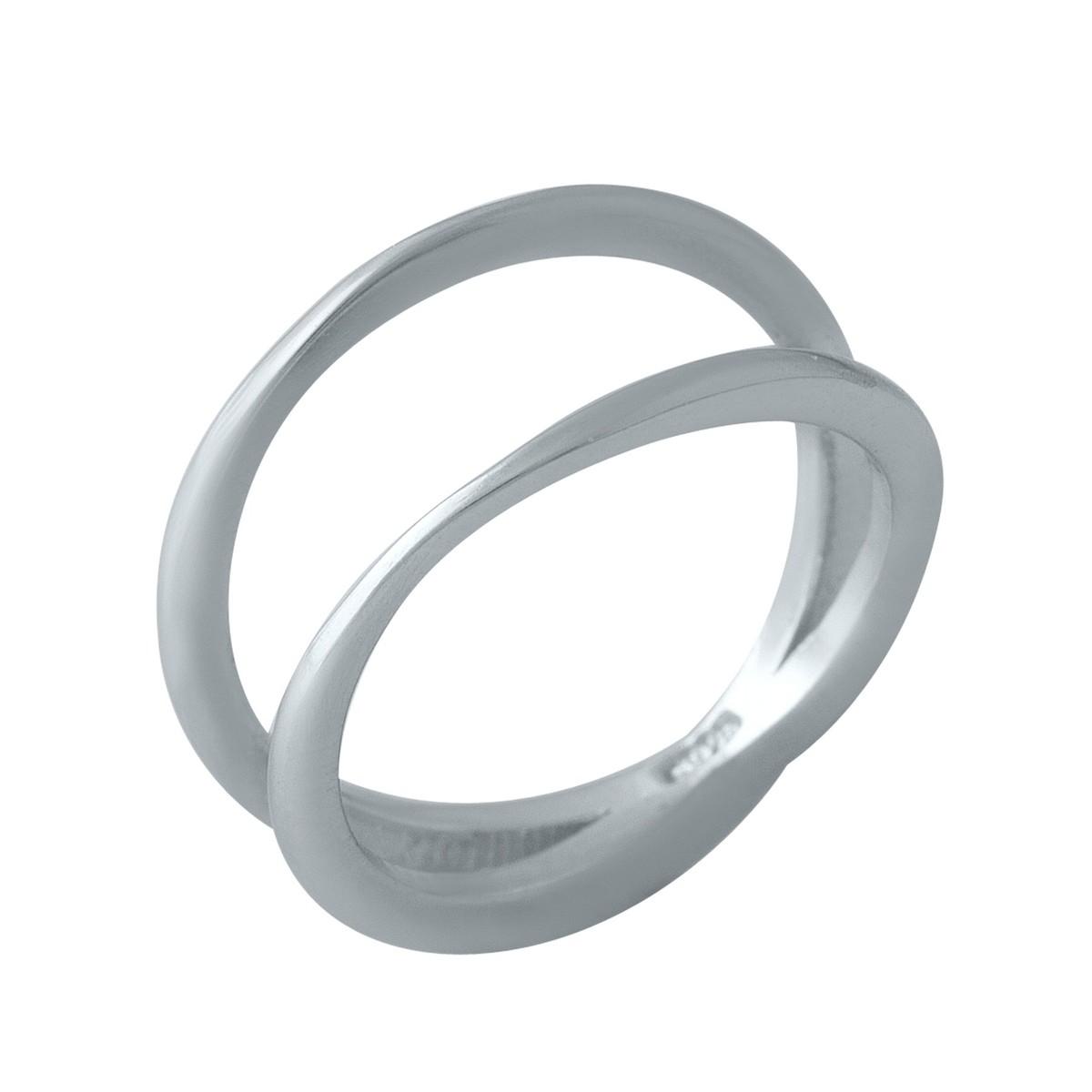 

Срібна каблучка без каменів (1998649) 16.5