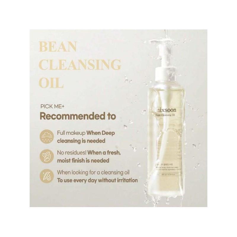 Mixsoon Bohnenreinigungsöl / 195ml Korea Glas Hautpflege