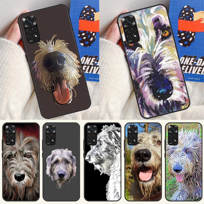 Irischer Wolfshund Hundehülle Für Xiaomi Redmi 14C 10C 12C 13C Hülle Für Redmi Note 13 Pro 14 9 10 11 12 10S 11S 12S