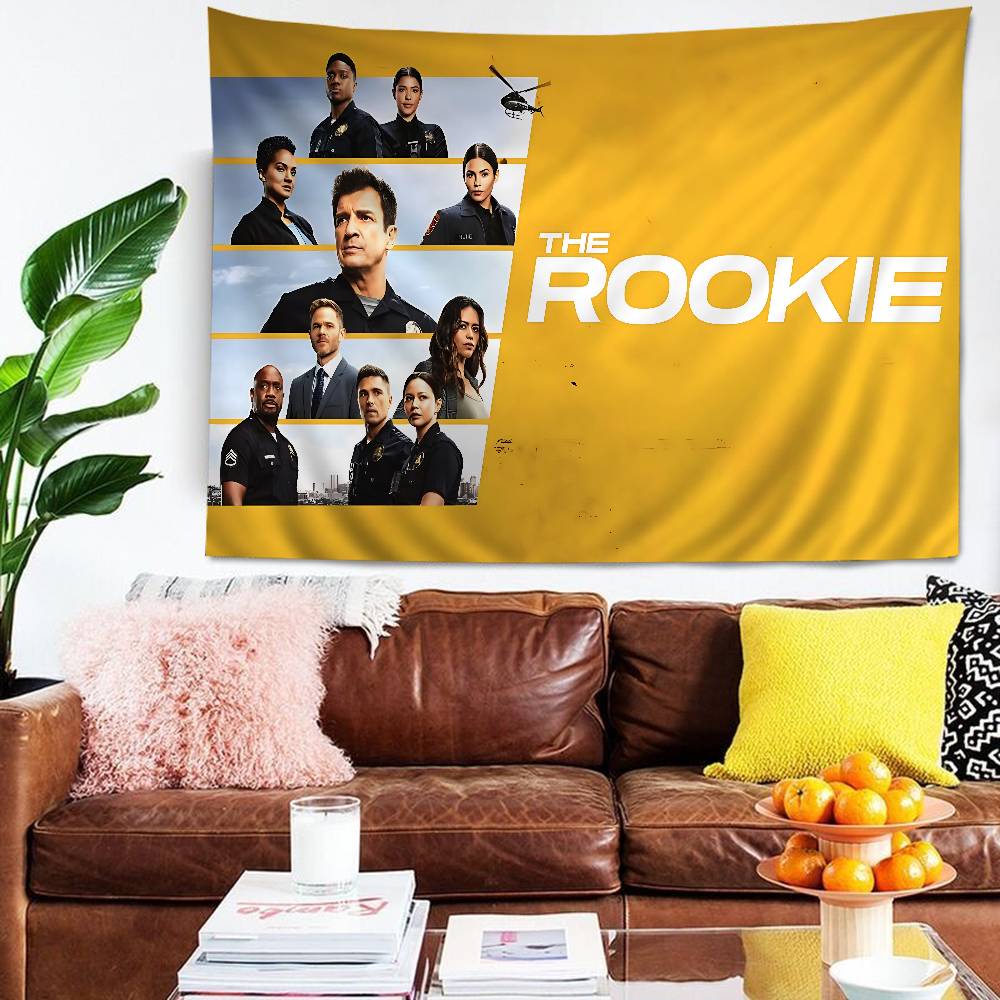 Movie The RRookie Cartoon Tapestry Art Science Fiction Room Home Decor Wall Hanging Sheets