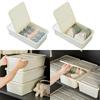 White Underwear Storage Box Thickened Cabinet Organizer Creative Storage Case  Sock Underpants Bras