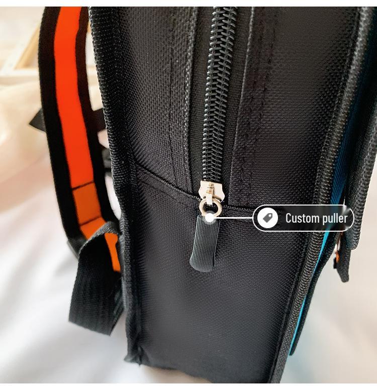 3D Multifunctional Backpack for Primary School Students, Grades 3-6 - Personalized Schoolbag with Optional Logo